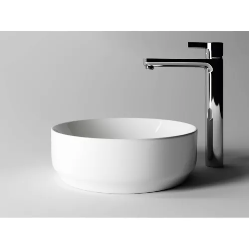 Умывальник чаша накладная круглая Ceramica Nova Element, Выбрать цвет: Белый глянец, изображение 3