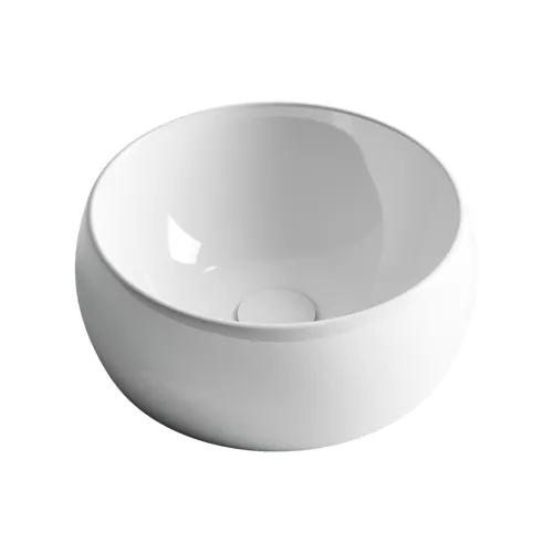 Санфаянс: Умывальник чаша накладная круглая  Ceramica Nova Element CN6001 1 в магазине Акватория