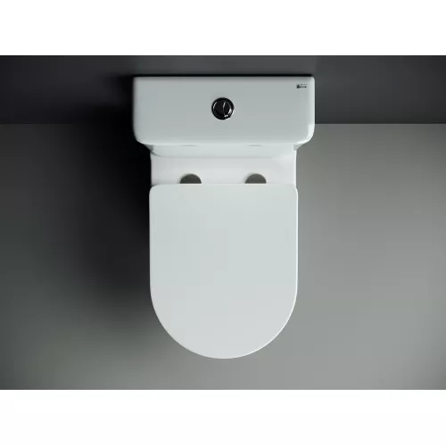 Напольный пристенный унитаз Ceramica Nova Mia CN1801, изображение 8