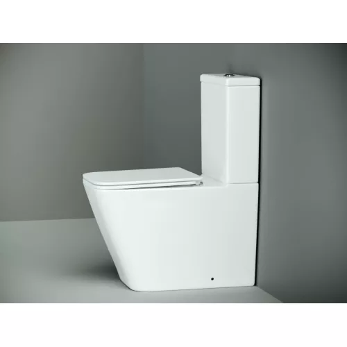 Напольный пристенный унитаз  Ceramica Nova Cubic CN1803, изображение 6