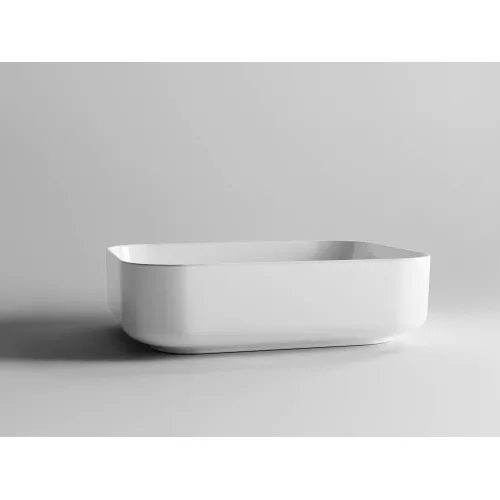 Умывальник чаша накладная прямоугольная Ceramica Nova Element CN6011, изображение 2