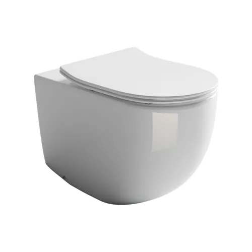 Напольный приставной унитаз Ceramica Nova Metropol Rimless CN4004