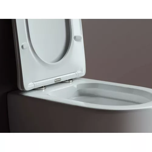 Подвесной унитаз Ceramica Nova Mia Rimless CN1805, изображение 6