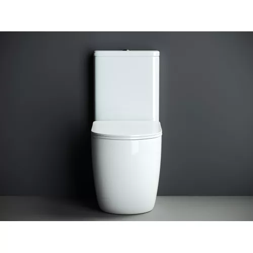 Напольный пристенный унитаз Ceramica Nova Mia CN1801, изображение 3