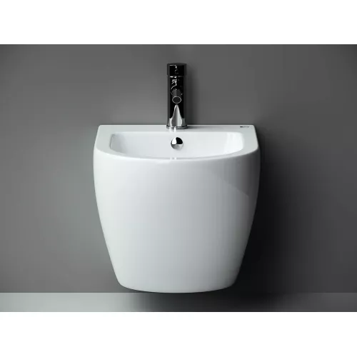 Подвесное биде Ceramica Nova Metropol CN4003, Выбрать цвет: Белый, изображение 7