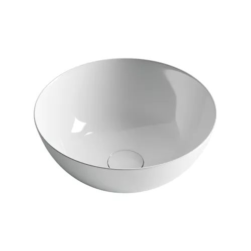 Умывальник чаша накладная круглая Ceramica Nova Element, Выбрать цвет: Белый