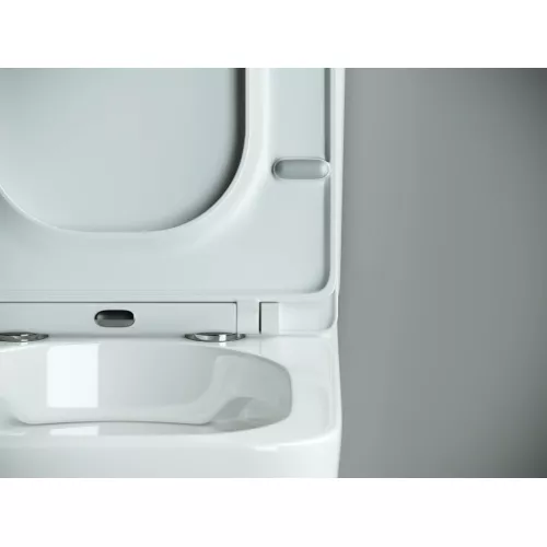 Напольный пристенный унитаз  Ceramica Nova Cubic CN1803, изображение 5