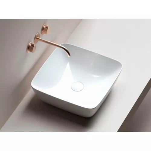 Умывальник чаша накладная квадратная Ceramica Nova FORM CN2002, изображение 2
