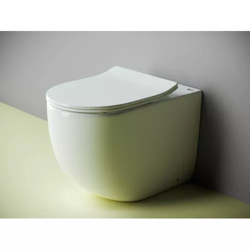 Напольный приставной унитаз Ceramica Nova Metropol Rimless CN4004, изображение 3