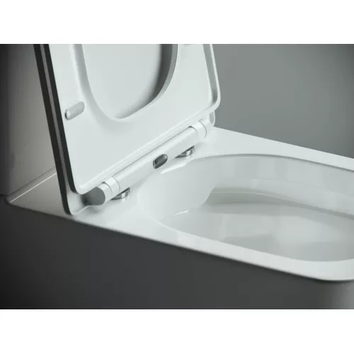 Напольный пристенный унитаз  Ceramica Nova Cubic CN1803, изображение 2