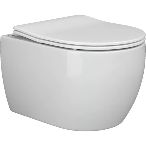 Подвесной унитаз Ceramica Nova PLAY Rimless CN3001, изображение 2