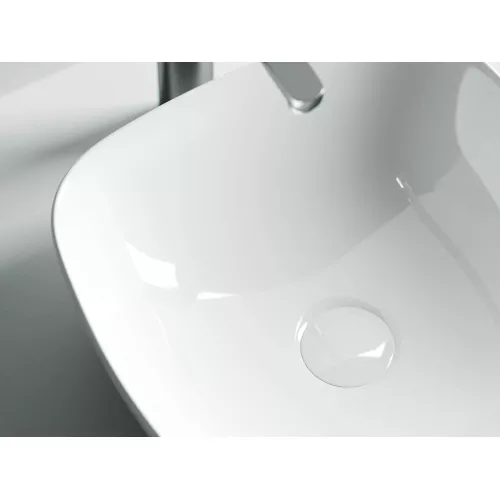 Умывальник чаша накладная квадратная Ceramica Nova Element, Выбрать размер: 400х400, изображение 5