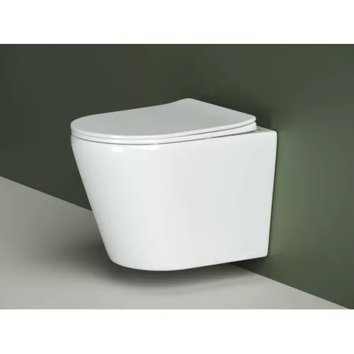 Подвесной унитаз  Ceramica Nova Highlight Rimless CN1804, изображение 8