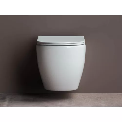 Подвесной унитаз Ceramica Nova Mia Rimless CN1805, изображение 4