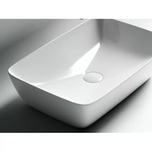 Умывальник чаша накладная прямоугольная Ceramica Nova FORM CN2003, изображение 4