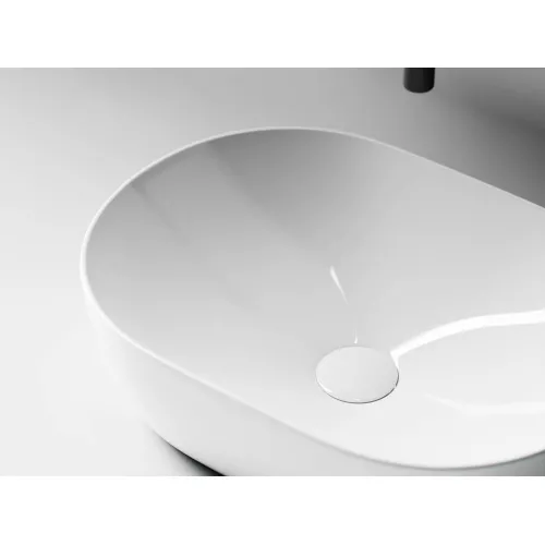 Умывальник чаша накладная овальная Ceramica Nova Element, Выбрать размер: 48х35, изображение 6