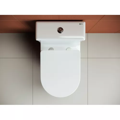 Напольный пристенный унитаз Ceramica Nova Highlight CN1802, изображение 5