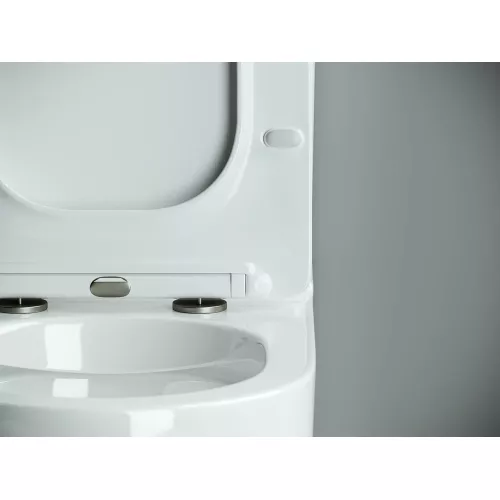 Напольный пристенный унитаз Ceramica Nova Metropol Rimless CN4001, изображение 5