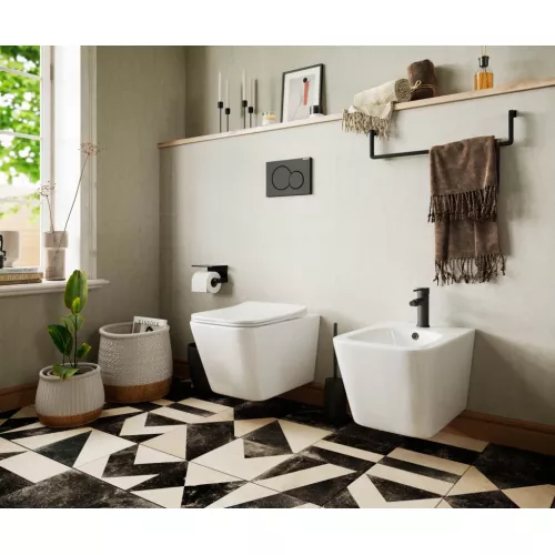 Подвесной унитаз  Ceramica Nova Metric Rimless CN3007, изображение 9