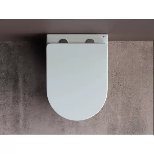 Подвесной унитаз Ceramica Nova Mia Rimless CN1805, изображение 5