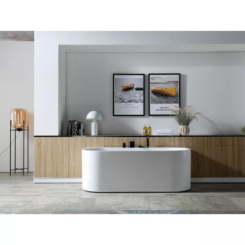 Акриловая ванна ABBER AB9310 170х78, изображение 2