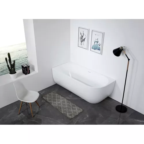 Акриловая ванна ABBER AB9315 L/R 170х75, Ориентация: Левая, изображение 2