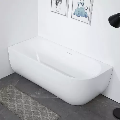 Акриловая ванна ABBER AB9315 L/R 170х75, Ориентация: Левая, изображение 7