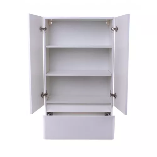 Подвесной шкаф Style Line  Атлантика, Выбрать размер: 100, Выбрать цвет: Белый, изображение 2