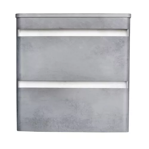 Тумба подвесная со столешницей МДФ Style Line Атлантика бетон темный, Выбрать размер: 60, изображение 2