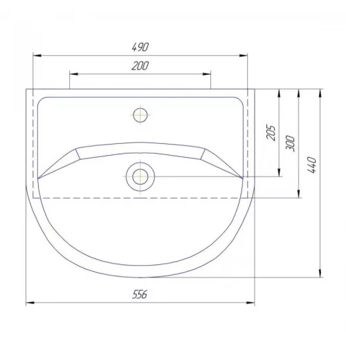 Тумба напольная с раковиной Style Line Жасмин, Выбрать размер: 55, Ориентация: универсальная, Комплектация: Без корзины, изображение 7