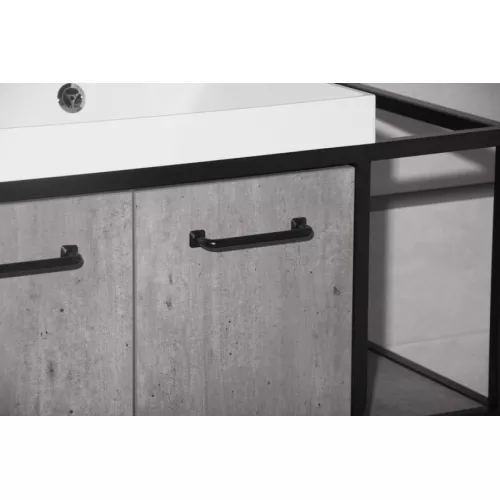 Тумба напольная с раковиной Style Line Лофт 60/80 L/R, Выбрать размер: 60, Ориентация: левая, изображение 2