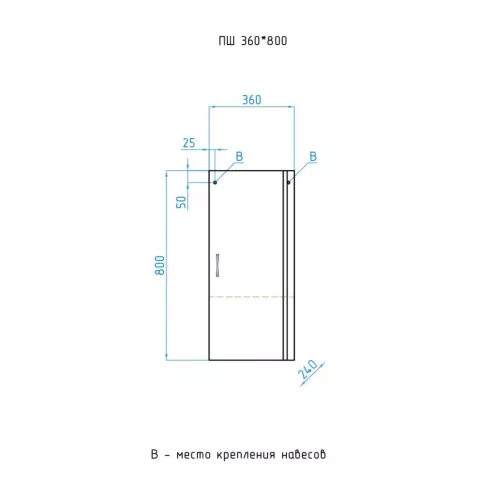 Подвесной шкаф Style Line Эко Стандарт, Выбрать размер: 36, изображение 5