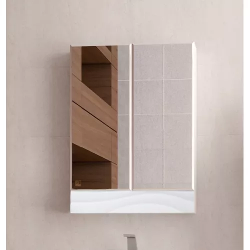 Зеркальный шкаф Style Line Вероника, Выбрать размер: 60, изображение 3