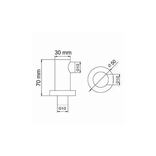 Подключение шланга WasserKRAFT A021, изображение 3