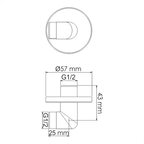 Подключение шланга WasserKRAFT  A134, изображение 3