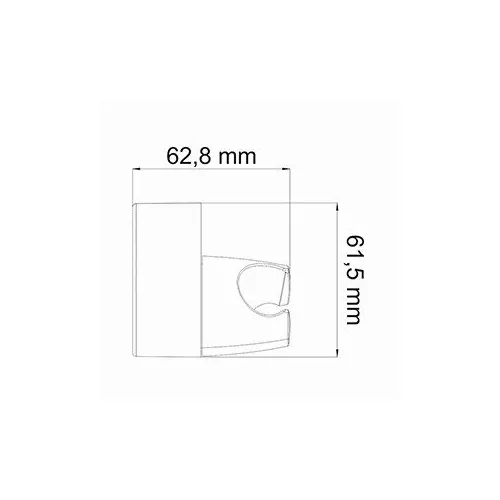 Держатель лейки WasserKRAFT  A014, изображение 3