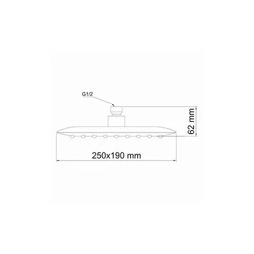 Душевая насадка WasserKRAFT  A031, изображение 3
