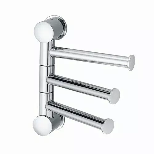 Аксессуары/Комплектующие: Держатель полотенец тройной WasserKRAFT  NEW K-1053NICKEL 1 в магазине Акватория