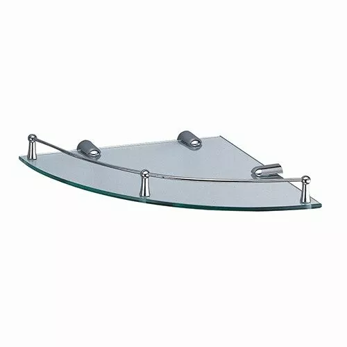 Аксессуары/Комплектующие: Полка стеклянная угловая WasserKRAFT  K-544 1 в магазине Акватория