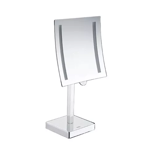 Аксессуары: Зеркало с LED-подсветкой, 3-х кратным увеличением WasserKRAFT  K-1007 1 в магазине Акватория