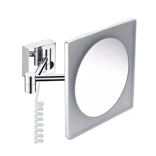 Зеркало с LED-подсветкой, 3-х кратным увеличением WasserKRAFT  K-1008