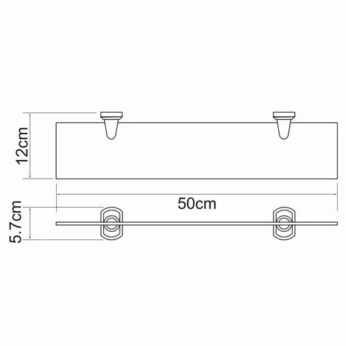 Полка WasserKRAFT Oder K-3000 K-3024, изображение 3