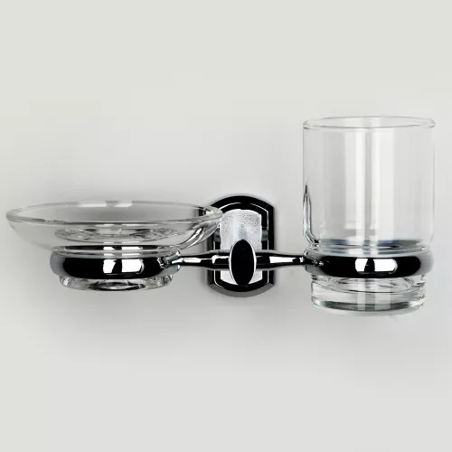 Держатель стакана и мыльницы WasserKRAFT  Oder K-3000 K-3026, изображение 2