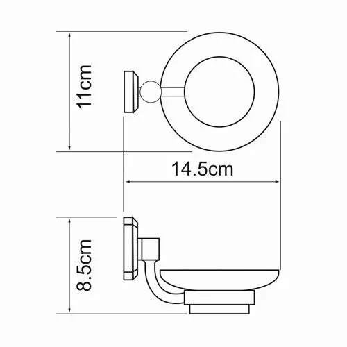 Мыльница WasserKRAFT Oder K-3000 K-3029, изображение 3