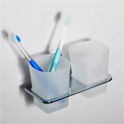 Стакан двойной WasserKRAFT Leine K-5000 K-5028D, изображение 3