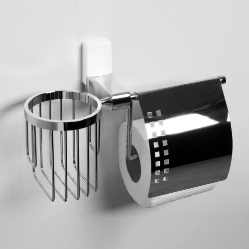 Держатель туалетной бумаги и освежителя  WasserKRAFT Leine K-5059WHITE, изображение 2