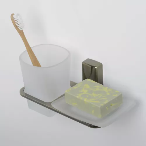 Держатель стакана и мыльницы WasserKRAFT  Exter K-5200 K-5226, изображение 2