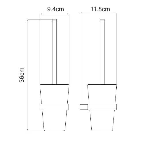 Щетка WasserKRAFT Sauer K-7900 K-7927, изображение 4