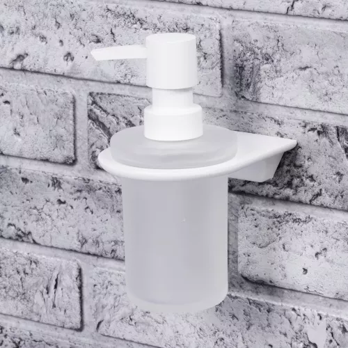 Дозатор  для жидкого мыла  WasserKRAFT  Kammel  K-8399WHITE, изображение 2