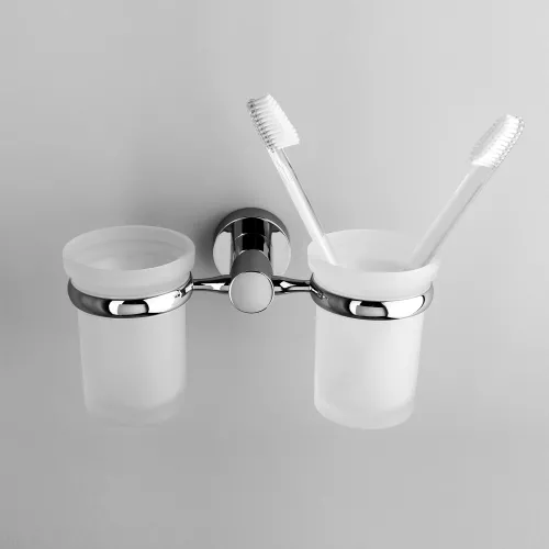 Стакан двойной WasserKRAFT Donau K-9400 K-9428D, изображение 2